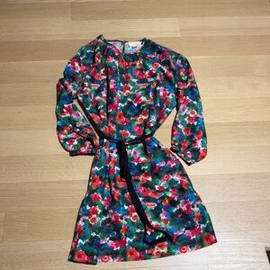 Band Of Outsiders Multicolor Abstract Dress